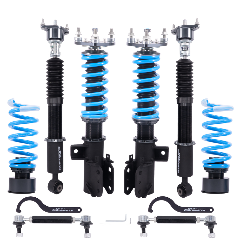 MaXpeedingrods T6 COILOVER Lowering Kit compatible for Mercedes-Benz C300 C350 4Matic Sedan