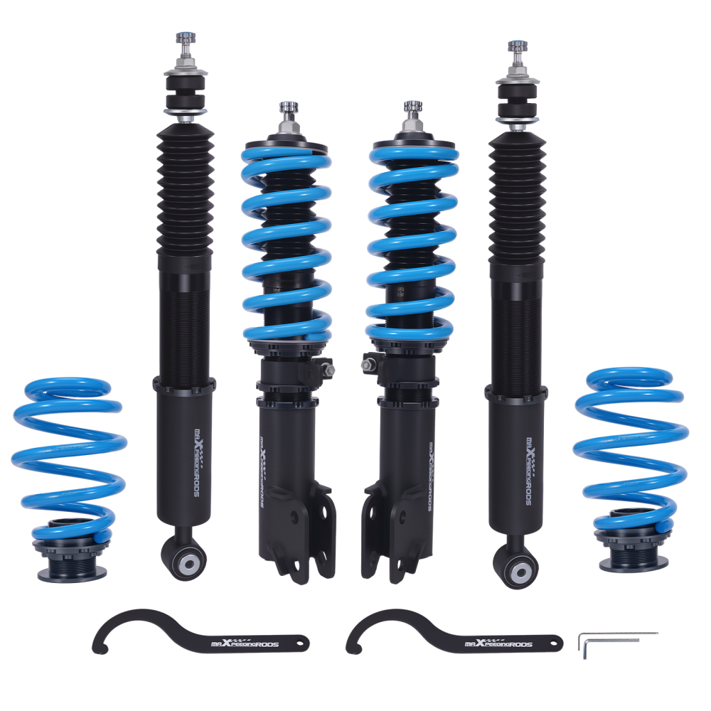 MaXpeedingrods T6 Coilover Lowering Kit Damper Adjustable compatible for Toyota Yaris 13-19