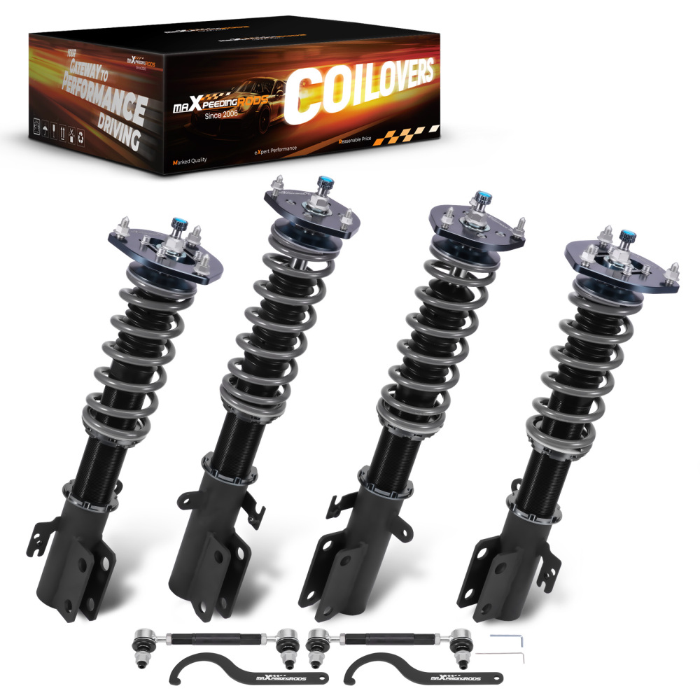 MaXpeedingrods T7 Coilovers 24 Level Damping Adjustable compatible for TOYOTA AVALON 07-11