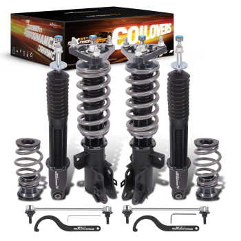 MaXpeedingrods T7 Coilovers Lowering Kit compatible for Honda Civic 2012 2013 2014 2015
