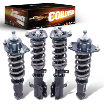 MaXpeedingrods T7 Coilovers Kit w/24 Way Adjustable compatible for Toyota Corolla 2003-2008