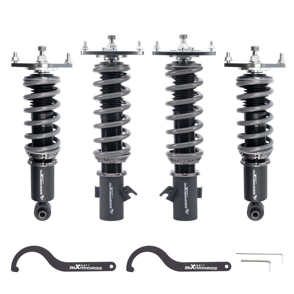 MaXpeedingrods T7 24 Level Coilovers compatible for Subaru Impreza 2008-2014 Suspension Kit Lowering Kit