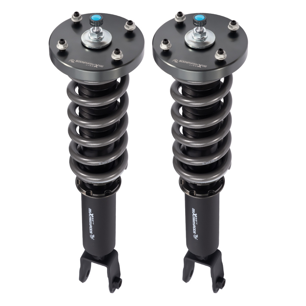 MaXpeedingrods T7 Coilovers 24 Level Shock Struts Kit compatible for Jaguar XJ8 XJR 03-09