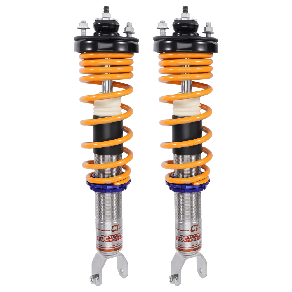 MaXpeedingrods C1 Coilovers Full Stainless-Steel Body compatible for Honda Civic 1992-2000