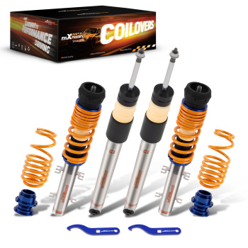 MaXpeedingrods Comfort 1 Coilovers Suspension compatible for VW Golf MK4 & Jetta MK4 98-07