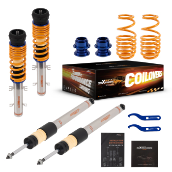 MaXpeedingrods Comfort 1 Coilovers Suspension compatible for VW Golf MK4 & Jetta MK4 98-07