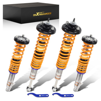 C1 Coilovers compatible for Honda Accord CL CM CN 2003-2007 Stainless Steel