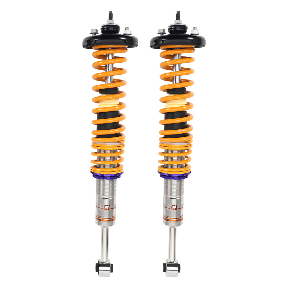 C1 Coilovers compatible for Honda Accord CL CM CN 2003-2007 Stainless Steel