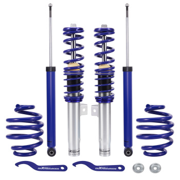 Sospensione Coilover compatibile per BMW Serie 3 E46 320i 323i 325 kit di abbassamento Adj. Altezza Lowering Kit