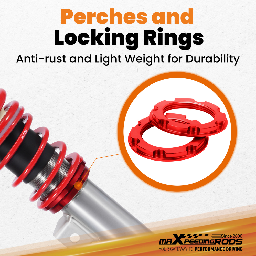 Coilovers compatible for BMW 3 Series E46 Coupe & Saloon 2WD 1998-2006 320 325 328 330 323