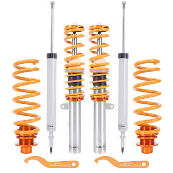 Compatible for BMW 3 Series E92 E93 05-2008 50mm Front Adjustable Coilover Shock StrutsLowering Kit