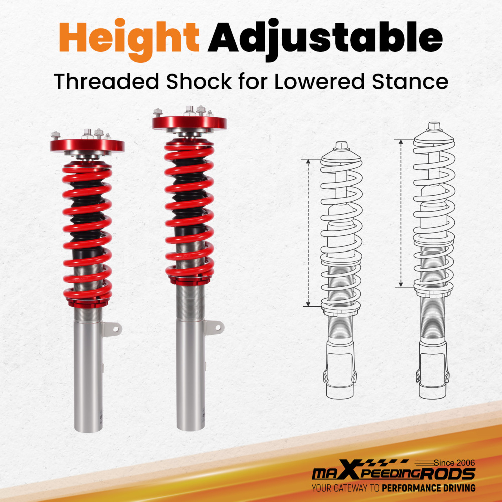 Performance Coilovers compatible for BMW 3 Series E90 E91 E92 E93 2004-2013 316 318 320 323