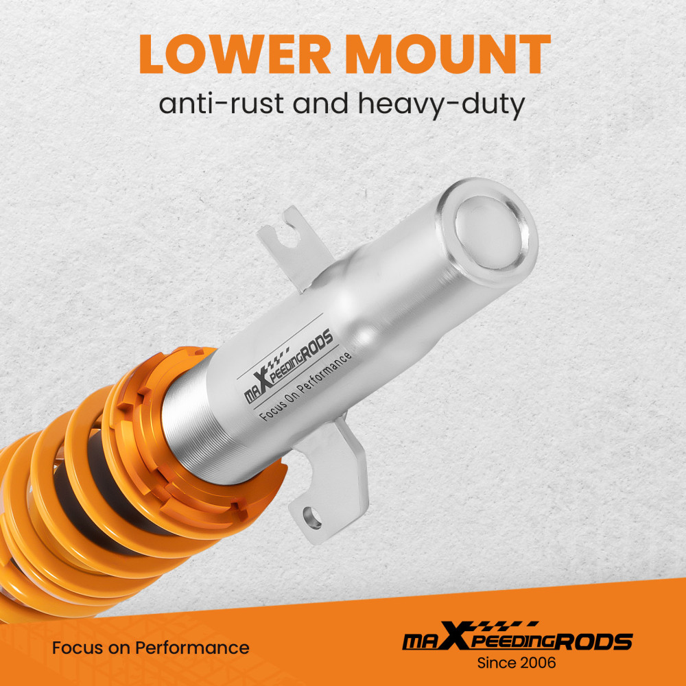 Height adjustable coilover kit compatible for Citroen C3 2003-2010 coilover shock absorbers lowering kit