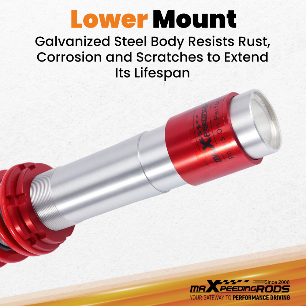 Front Coilovers compatible for BMW 5 (E39) (1995-2003) Sedan 540i 535i 528i 525i 523i 520i