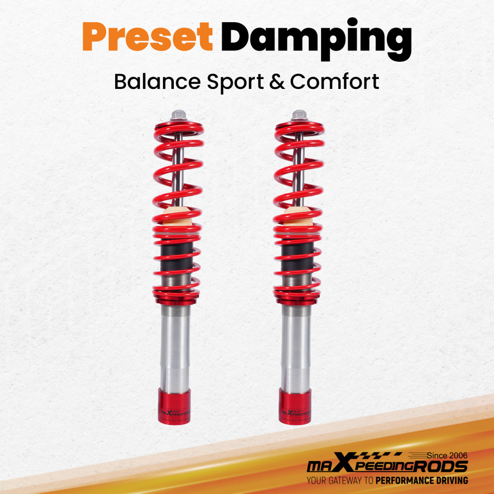 Front Coilovers compatible for BMW 5 (E39) (1995-2003) Sedan 540i 535i 528i 525i 523i 520i