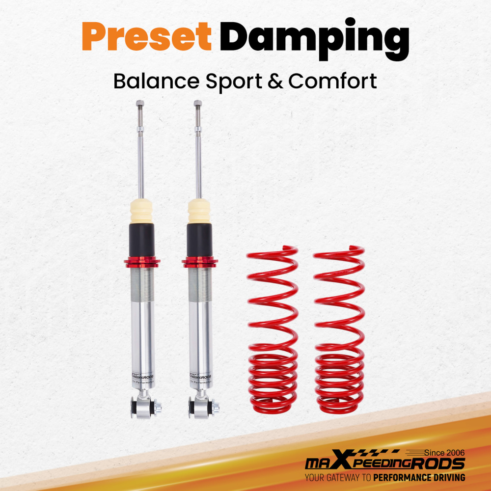 Rear Coilovers compatible for BMW 5 Series E39 1995-2004 Saloon 520i 523i 525i 540i 525tds
