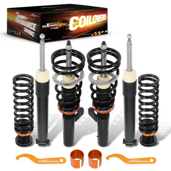 MaXpeedingrods Adjustable Coilovers Suspension compatible for BMW 3 Series (F30) 11-18 RWD