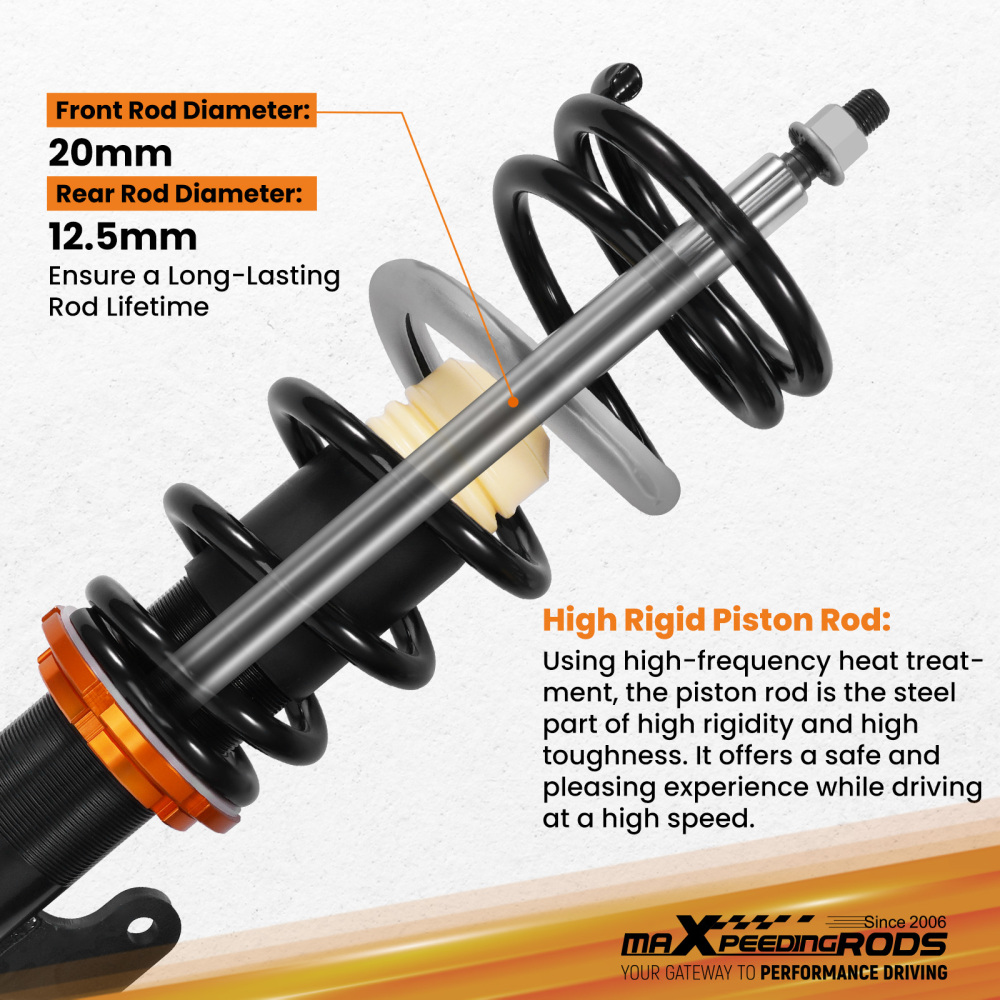 Coilovers Suspension Kit compatible for BMW 3 Series F30 F80 316 318 320 328 330 335 340