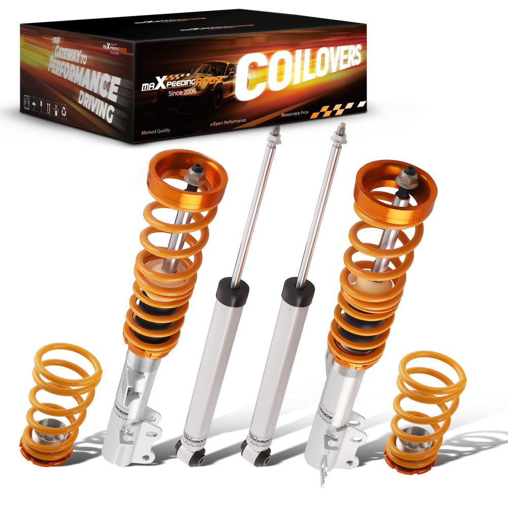 Coilover Suspension Lowering Kit compatible for Fiat Grande Punto 199 Punto EVO compatible for Abarth 05-