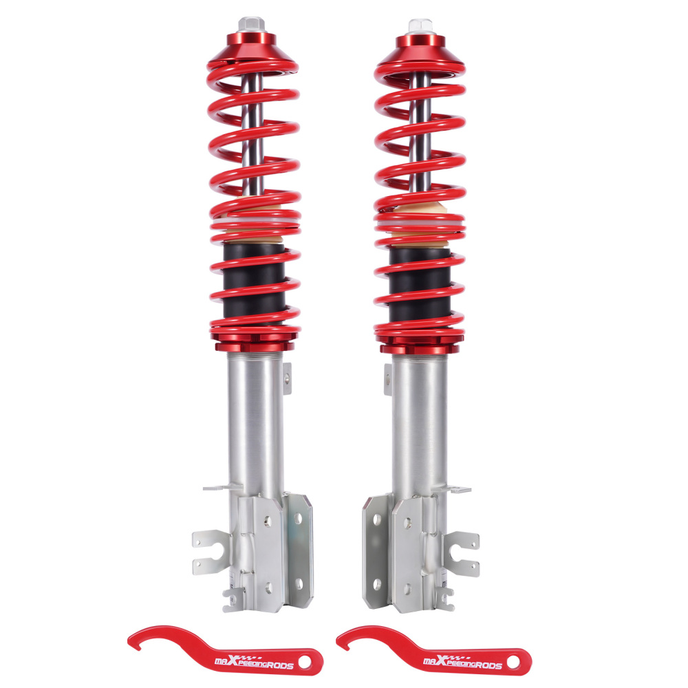 Front Coilovers compatible for Fiat 500 Hatchback Cabriolet inc compatible for Abarth 2007-2021