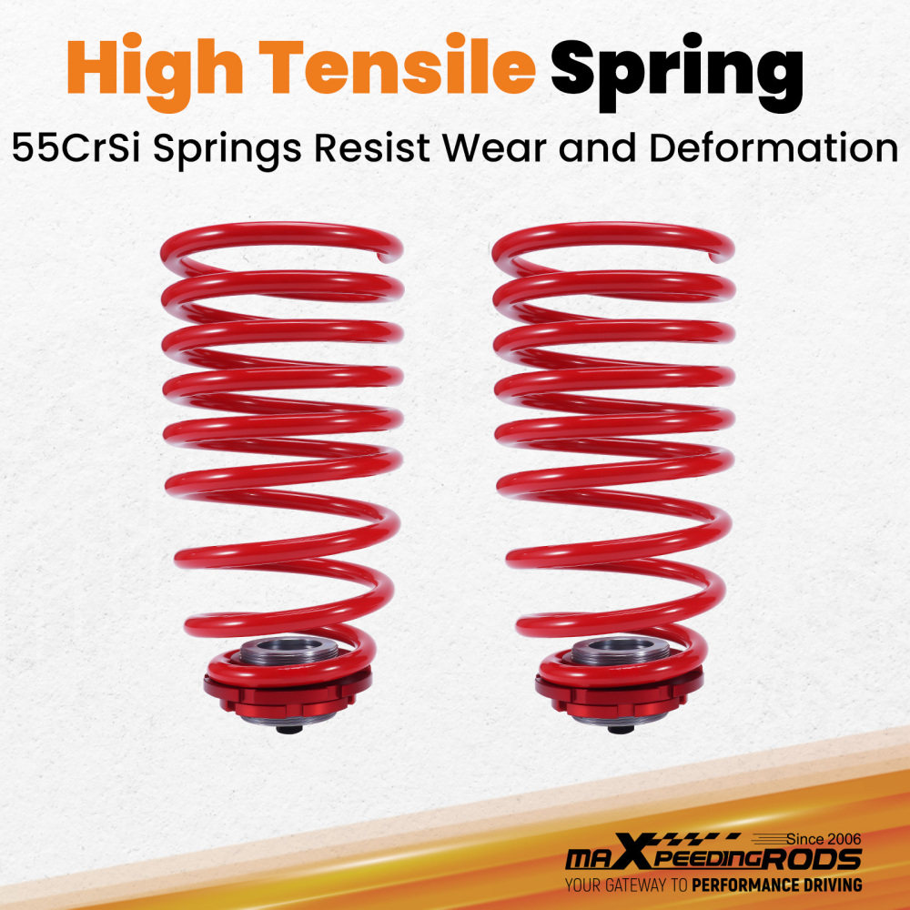Rear Coilovers compatible for Fiat 500 compatible for Abarth 312 2008-2015 1.3 D Multijet 1.40.9