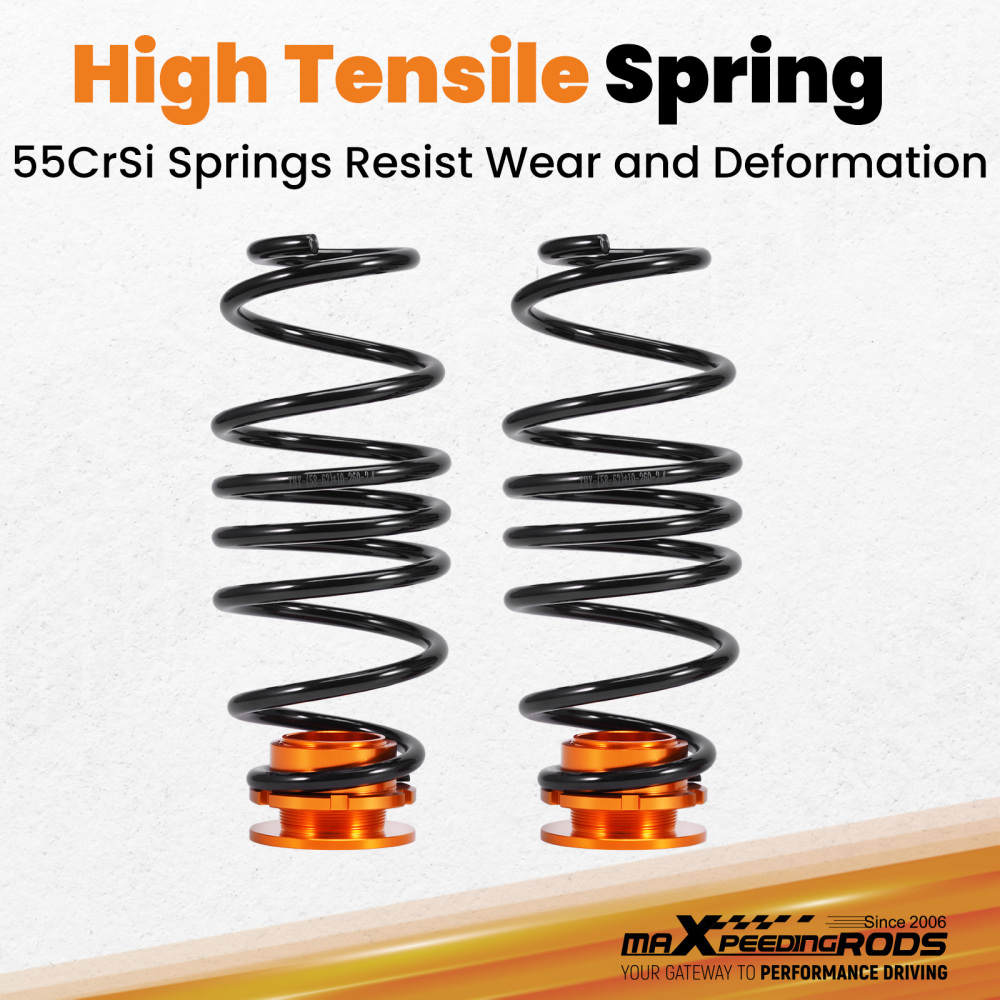 Coilovers Shock Springs compatible for Ford Fiesta MK7 (Fiesta VI) JA8 2008-2019 1.0-1.6