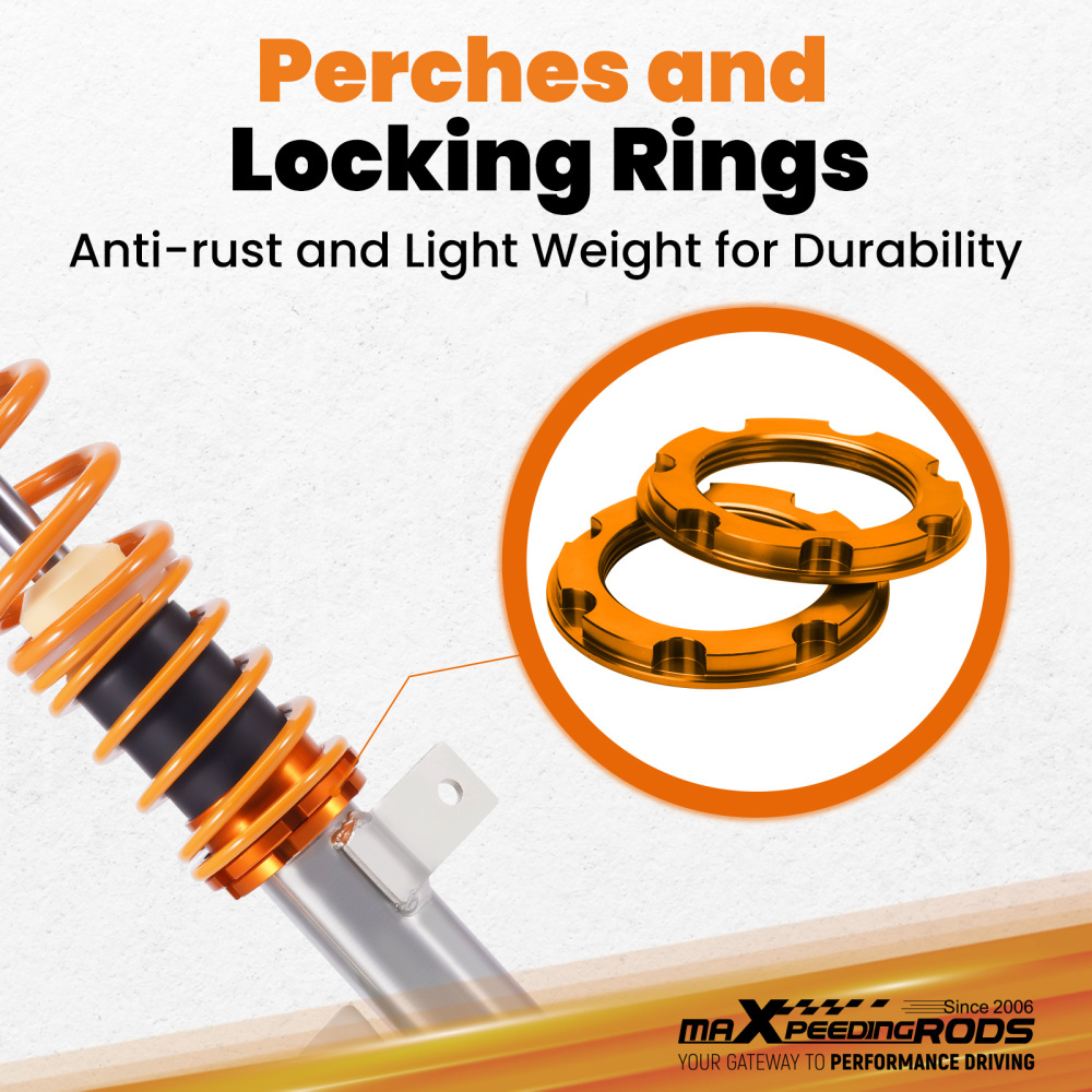 Coilovers Spring Struts compatible for Volvo Compatible for Ford Full Set Shocks Suspension 2003-2010