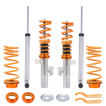 Kit molla di sospensione coilover regolabile compatibile per Ford Focus MK2 DA3 DB3 2005-2009 Lowering Kit