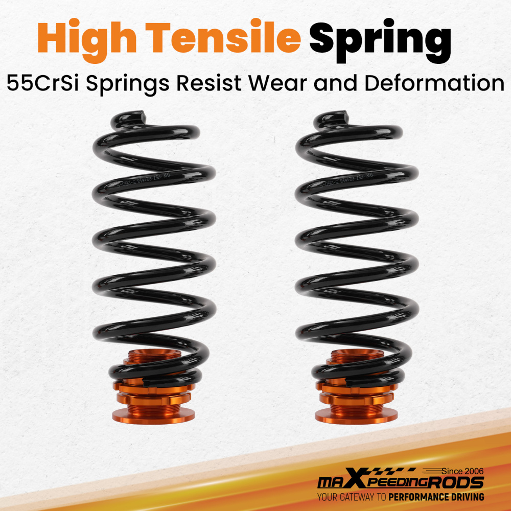 Coilovers Kit compatible for VW Golf Mk7 5G BA5 1.0 1.2 1.4 TSI Sportsvan compatible for Audi A3 8V S3