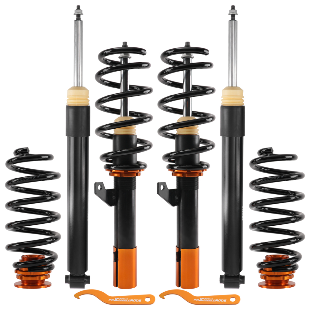Coilovers Kit compatible for VW Golf Mk7 5G BA5 1.0 1.2 1.4 TSI Sportsvan compatible for Audi A3 8V S3