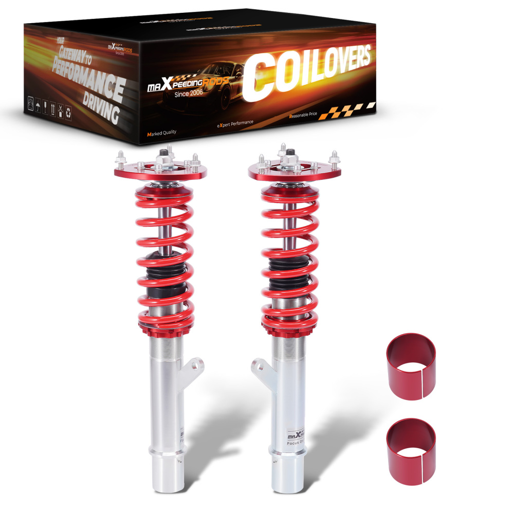Front Coilovers Kit compatible for VW Golf Mk7 2.0TSi GTD Hatchback 5G compatible for Audi A3 8V S3