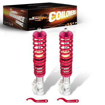 Front Coilovers compatible for Volkswagen Golf MKII MkIII compatible for VW Golf MK2 MK3 1985-2000