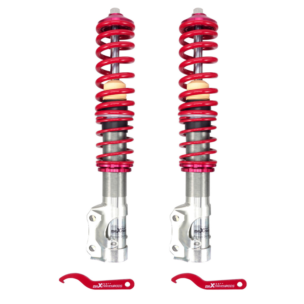 Front Coilovers compatible for Volkswagen Golf MKII MkIII compatible for VW Golf MK2 MK3 1985-2000