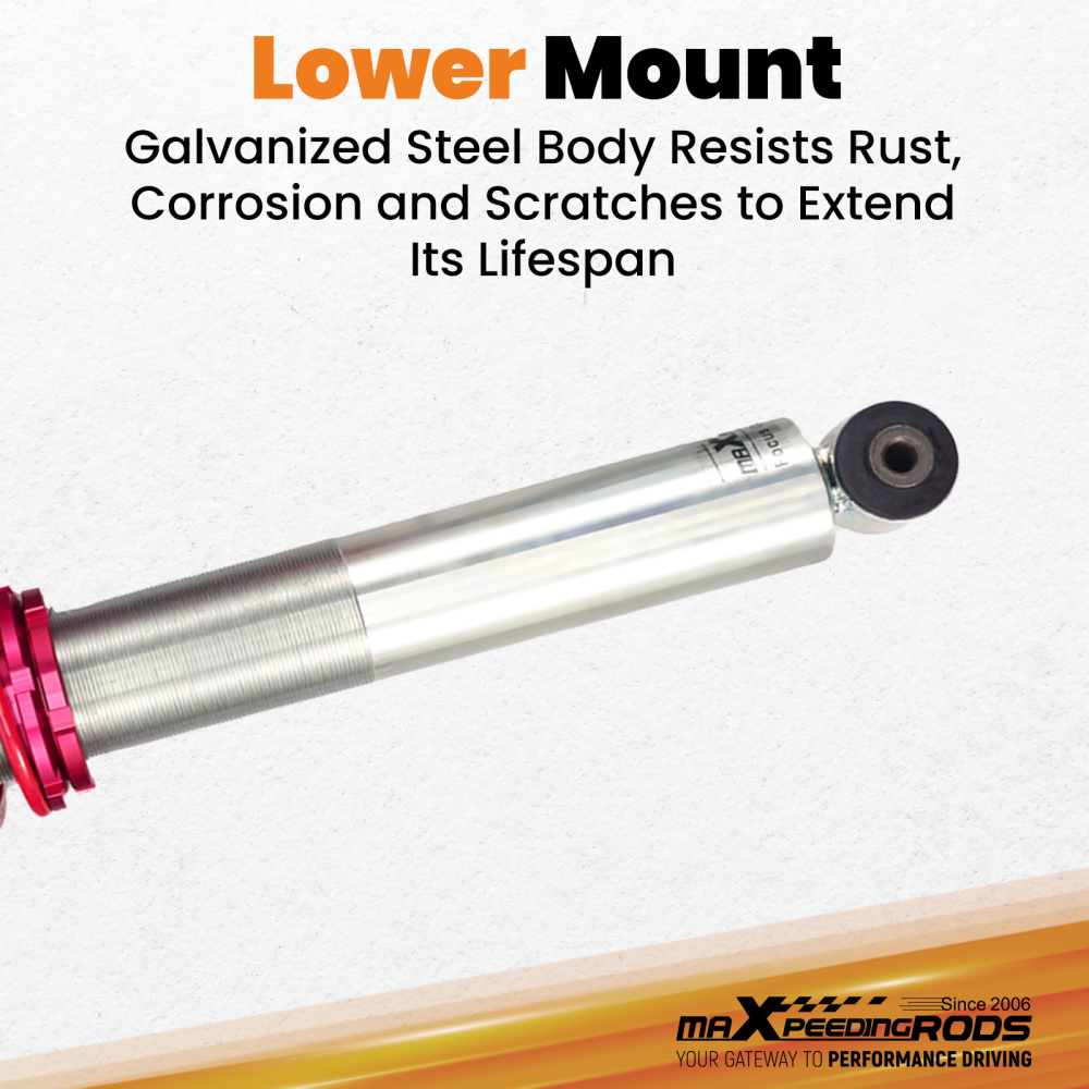 Rear Coilovers compatible for Volkswagen Golf MK2 MK3 III compatible for VW 1985-2000 Vento Jetta