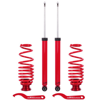 Rear Coilovers Suspension Kit compatible for Volkswagen Golf MkIV (1J) 1997-2007