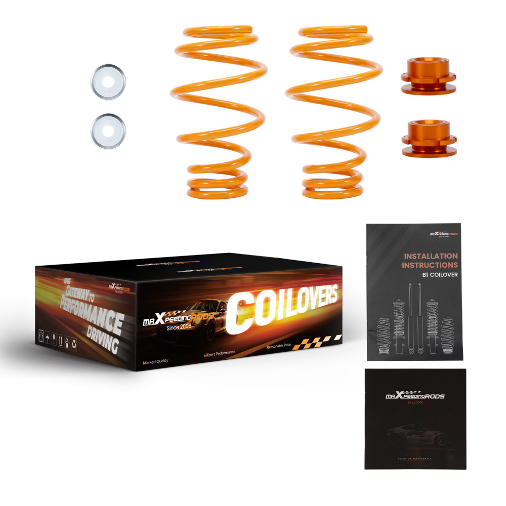 Ammortizzatori Sospensione Assetto Regolabil compatibile per VW MK5 MK6 RABBIT/JETTA/GTI/R32 2003-2012 Lowering Kit