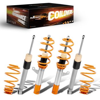 Coilovers/Suspensión roscada compatible para VW Golf 5 Golf 6 Passat B6 compatible para Audi A3 8P1