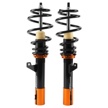 4Pcs Coilover Struts Shocks compatible for VW MK5 MK6 compatible for GOLF JETTA 2006-2014 Suspension Kit