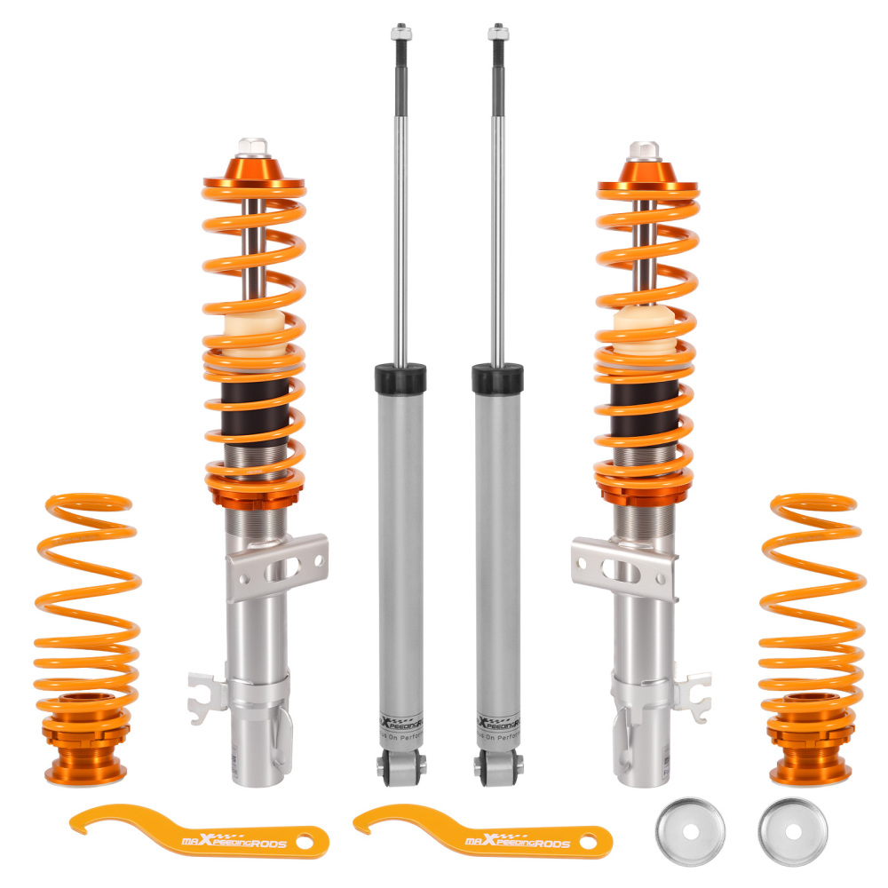 Suspensión roscada compatible para VW UP! Compatible para Seat Mii compatible para Skoda Citigo 2011-2019 Amortiguadores