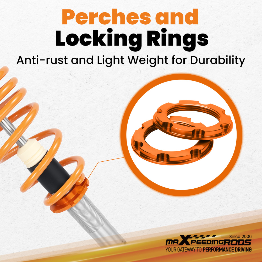 Adjustable Lowering Suspension Coilovers Kit compatible for VW Passat 3B 3BG Coilovers