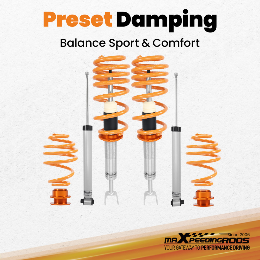 Adjustable Lowering Suspension Coilovers Kit compatible for VW Passat 3B 3BG Coilovers