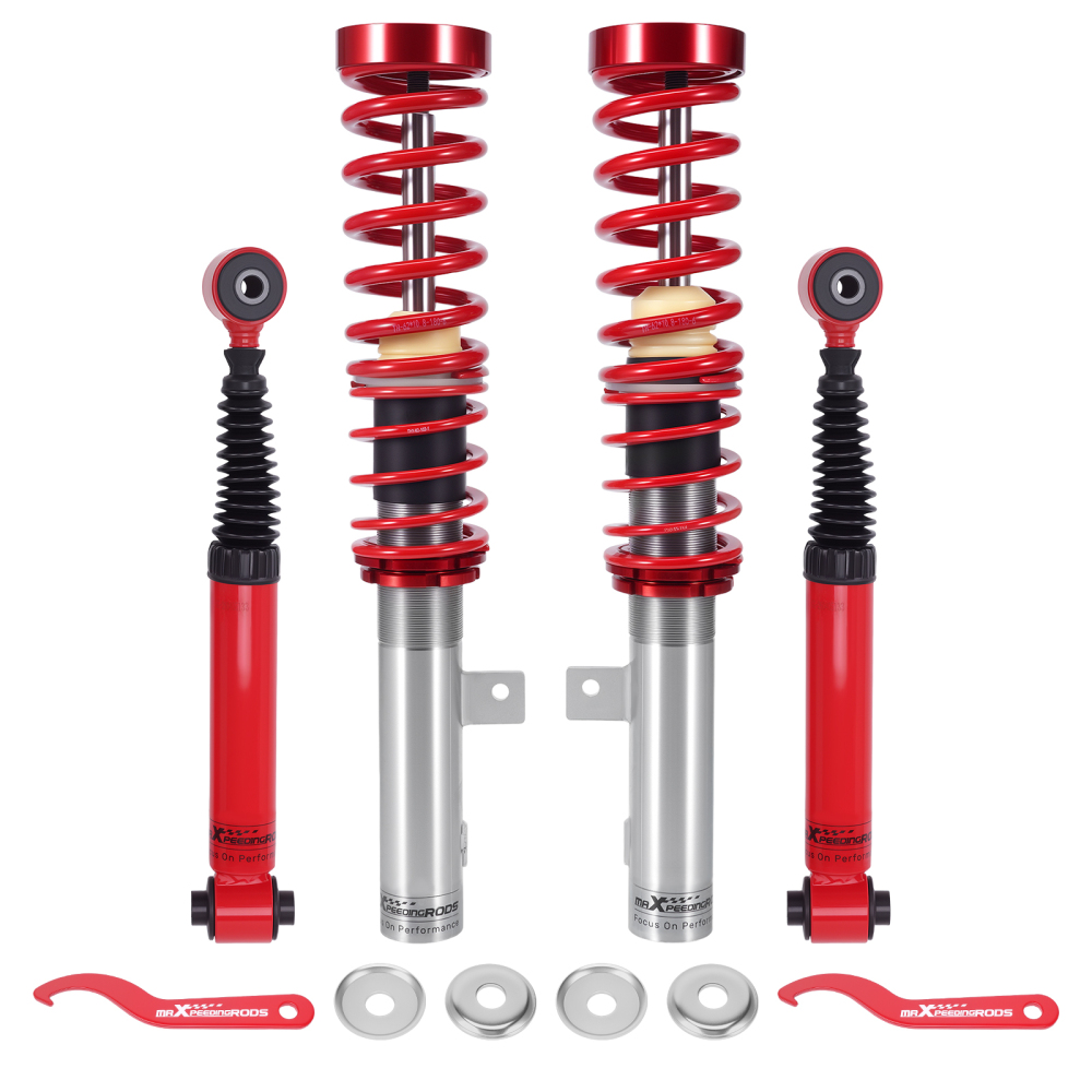 Amortisseurs Combinés Filetés compatible pour Peugeot 206 1998-2012 1.1 1.4 2.0 16V