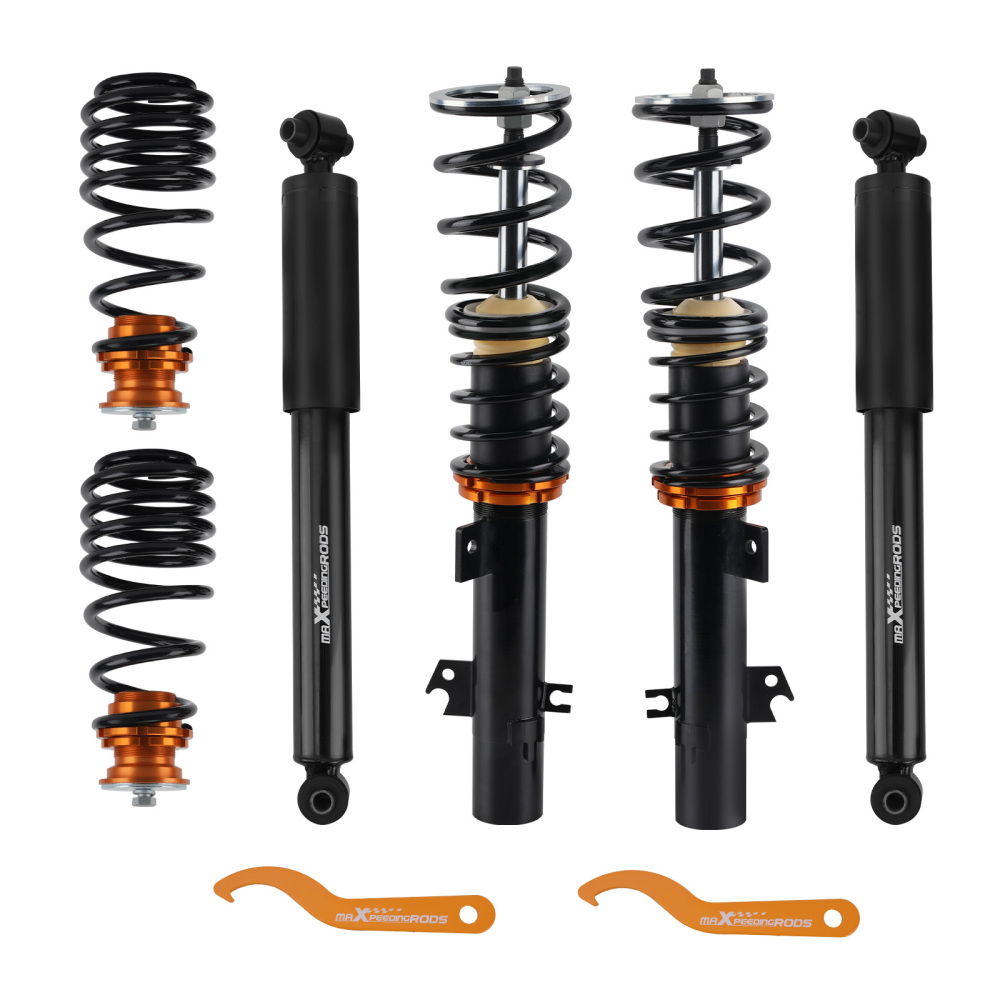 Kit Suspensión Combine Fileté Compatible pour Peugeot 207 2006-2014 WA, WC WK
