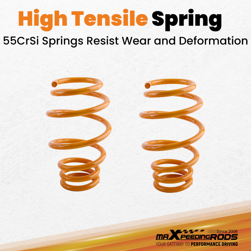 Compatible for VW POLO 6N2 Coilover Suspension Lowering Kit Spring Struts 2000