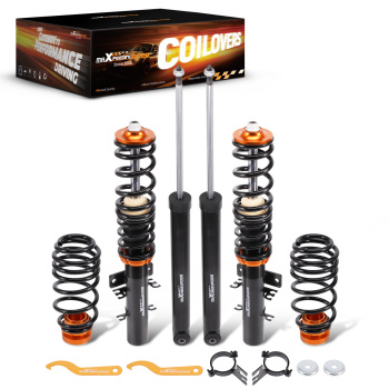 maXpeedingrods Coilovers compatible for VW Polo MK5 6R/6C compatible for Audi A1 8X compatible for Seat MK4 6J