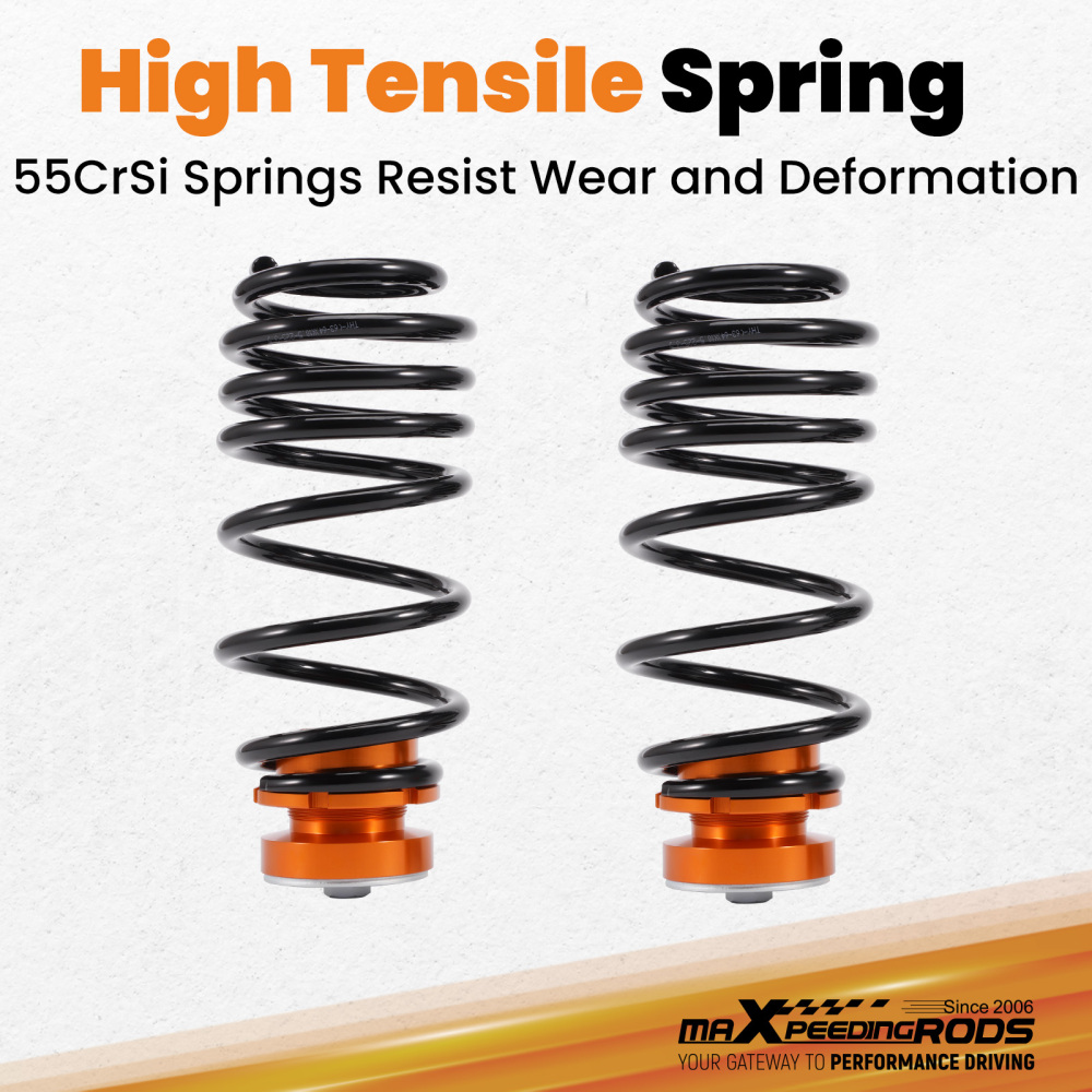 maXpeedingrods Coilovers compatible for VW Polo MK5 6R/6C compatible for Audi A1 8X compatible for Seat MK4 6J