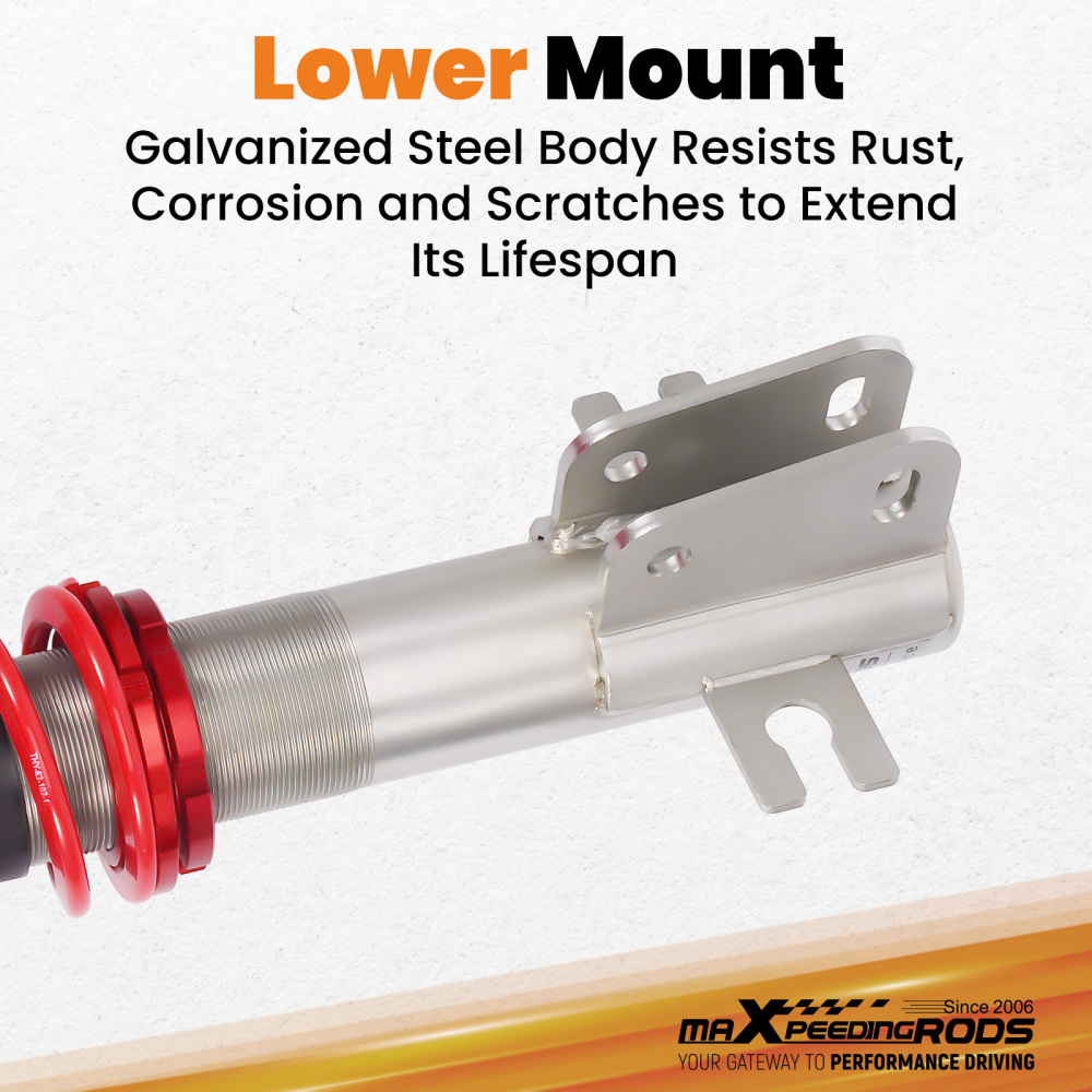 Coilovers Front Rear compatible for Fiat Punto MK2 188 1999-2012 1.2 1.3 1.4 1.6 1.8 1.9