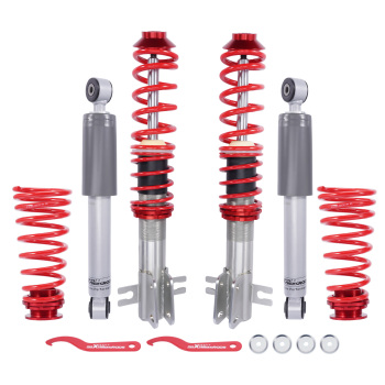 Amortisseurs combinés fileté réglables compatible pour Fiat Punto MK2 188 compatible pour FWD 1999-2012