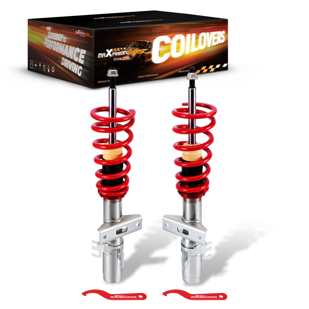 Coilover Front Suspension Kit compatible for VW Transporter T5 T6 T26 T28 T30 2003-
