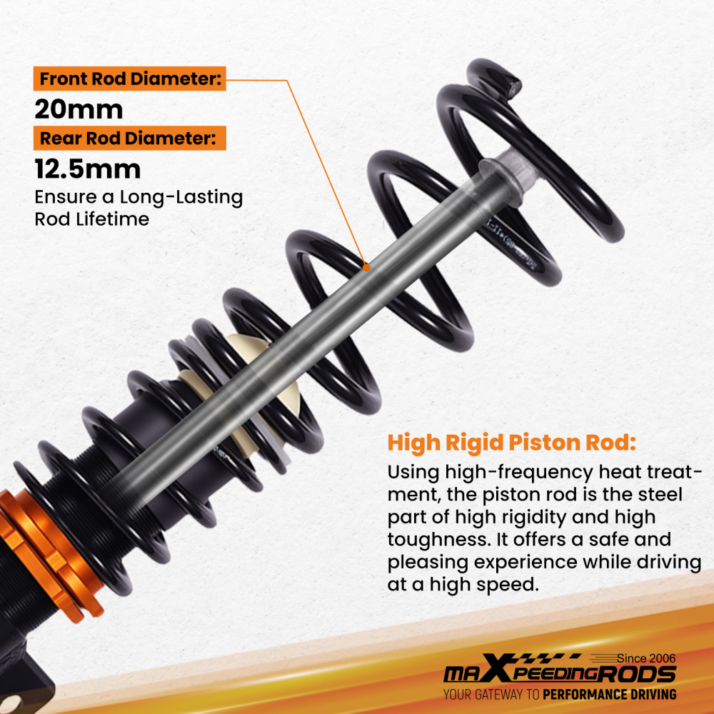 Amortisseurs filetés compatible pour Opel Vectra C 2002-2008 Break 2.8 V6 Turbo 1.9 CDTi 2.2